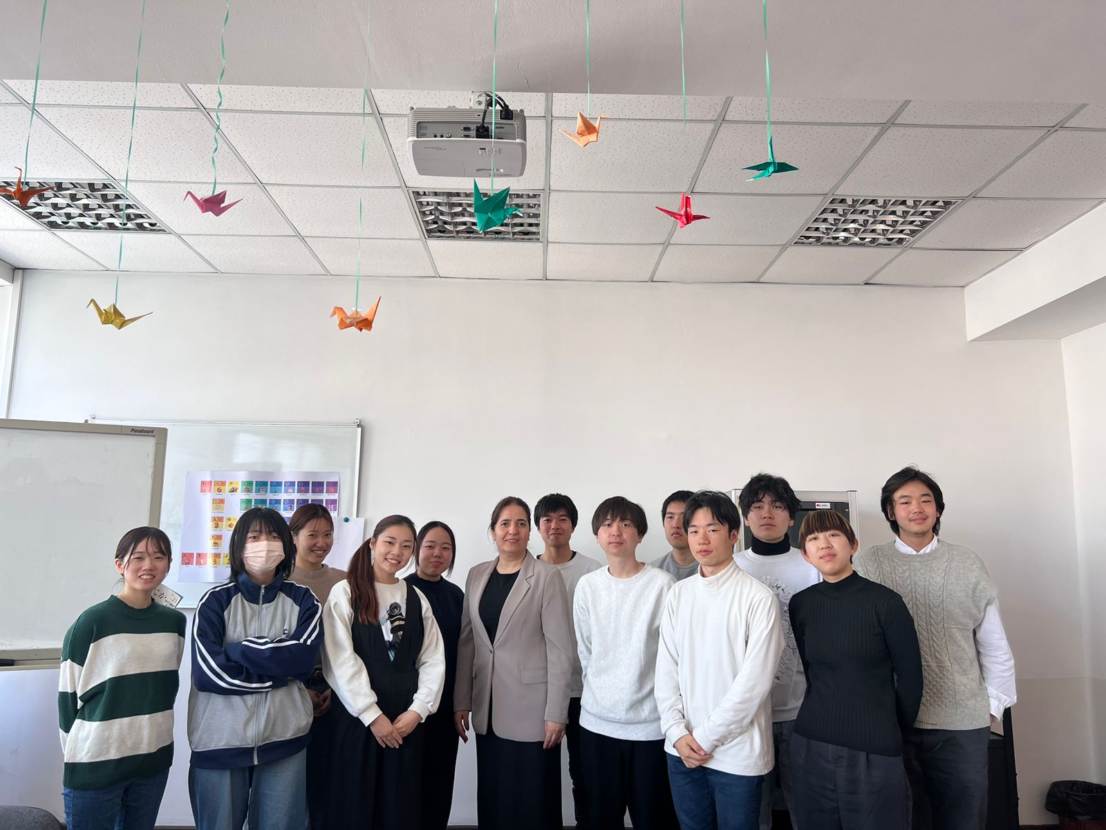 Lecturers from the Faculty of International Relations and the Faculty of Philosophy and Political Science, the Faculty of Geography and Environmental Management gave lectures to students from Japan
